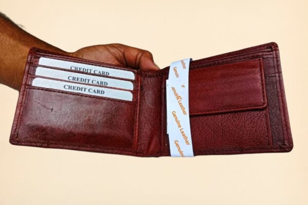 Brown Coller ATM Wallet