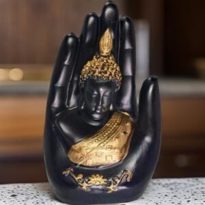 Palm Buddha Golden Decoration Handicraft